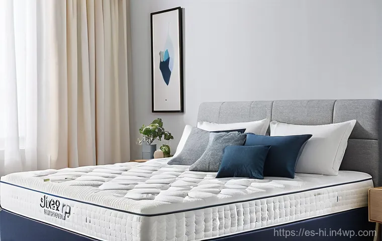 수면 환경을 위한 맞춤형 솔루션 - **Prompt:** A serene, modern bedroom designed for optimal sleep. In the center, a comfortable-lookin...